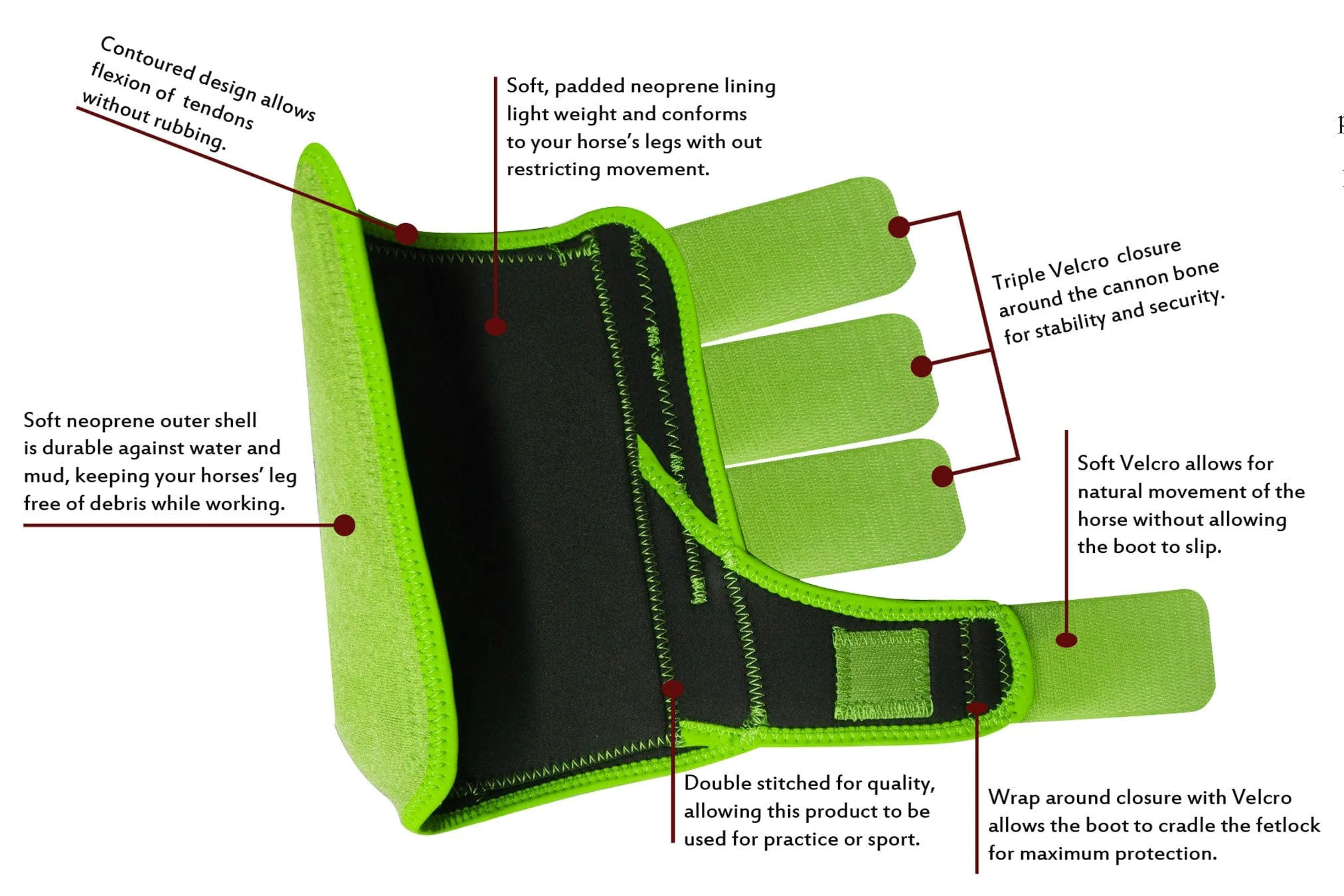 Showman Sport Medicine Boot - Image 3