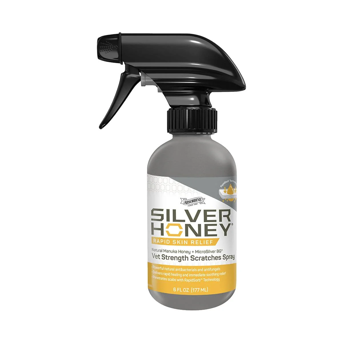 Silver Honey Vet Strength Scratches Spray for Horses