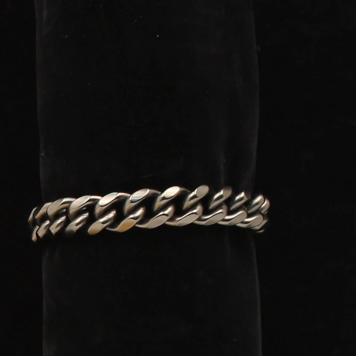 Silver Strike Bracelet ~ Gunmetal