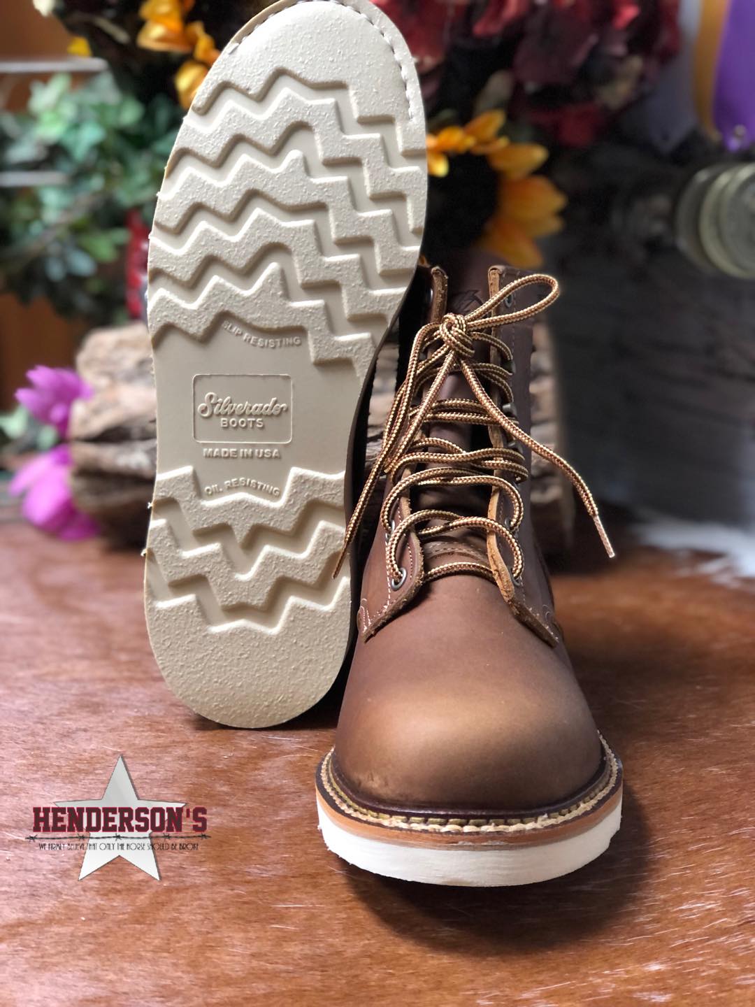 Silverado Boots ~ 6" Lace Up - Made in USA - Image 2