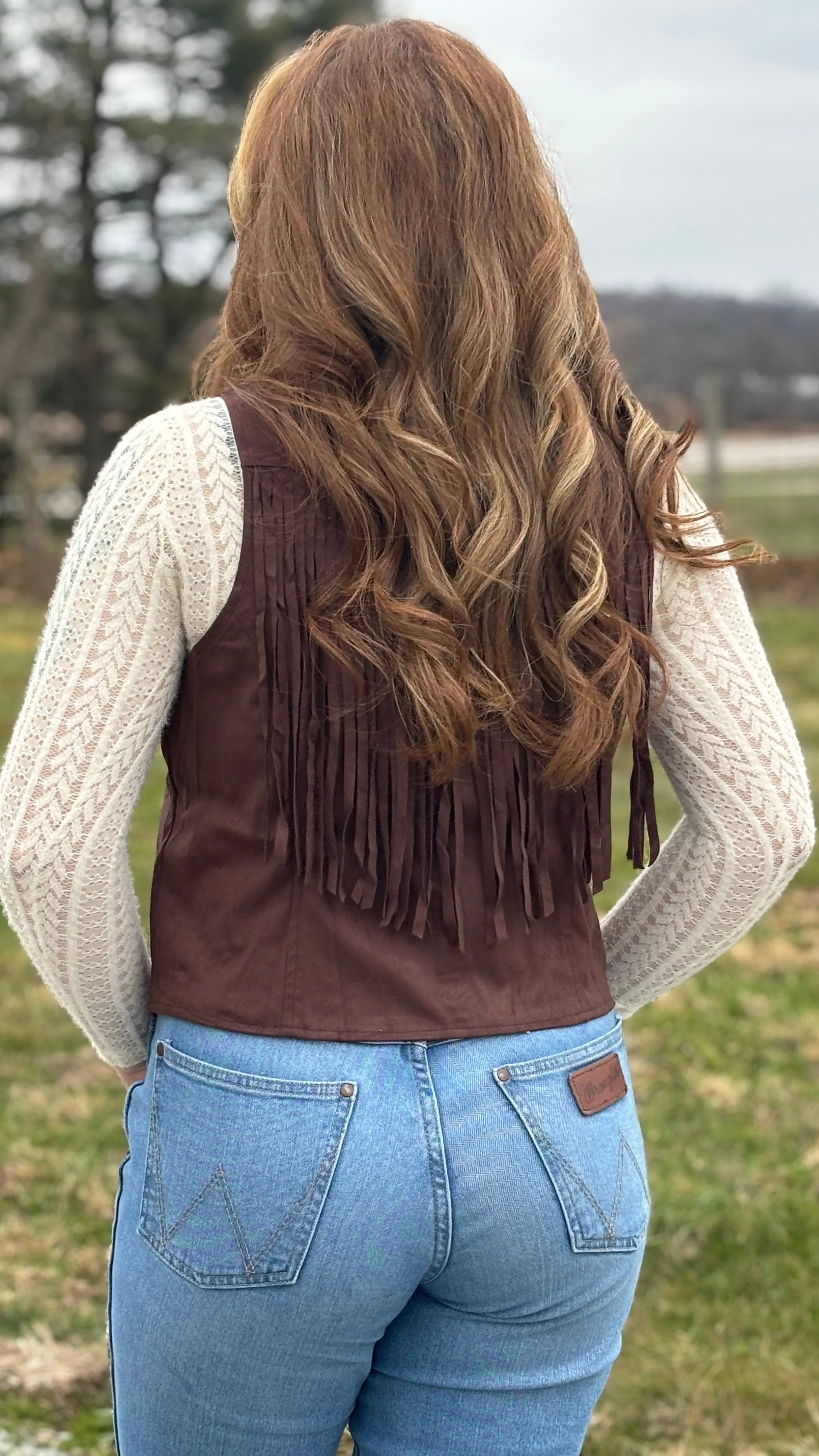 Soft Knit Lace High Neck Layering Top - Image 3