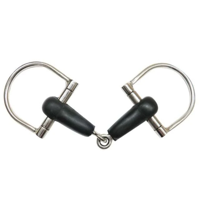 SS Rubber Mouth D Ring Snaffle ~ Pony