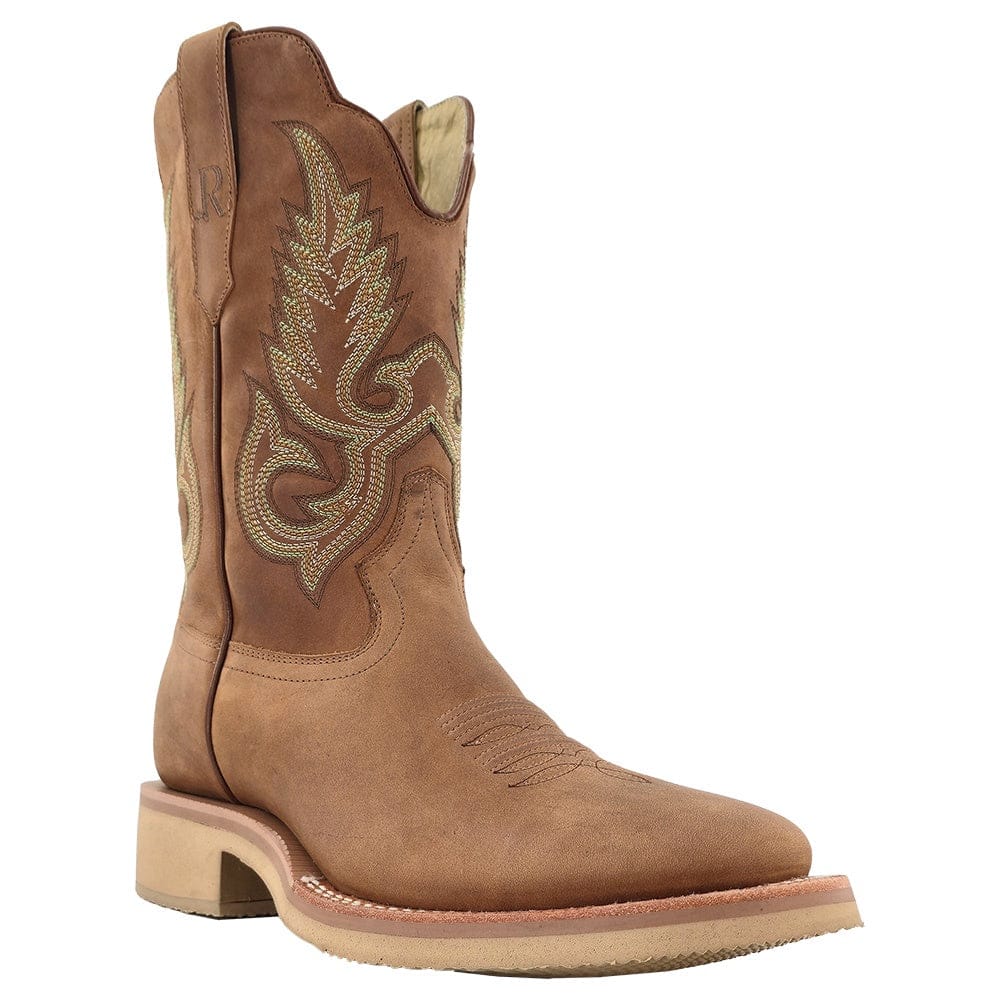 Tan Cowhide Boots by R. Watson