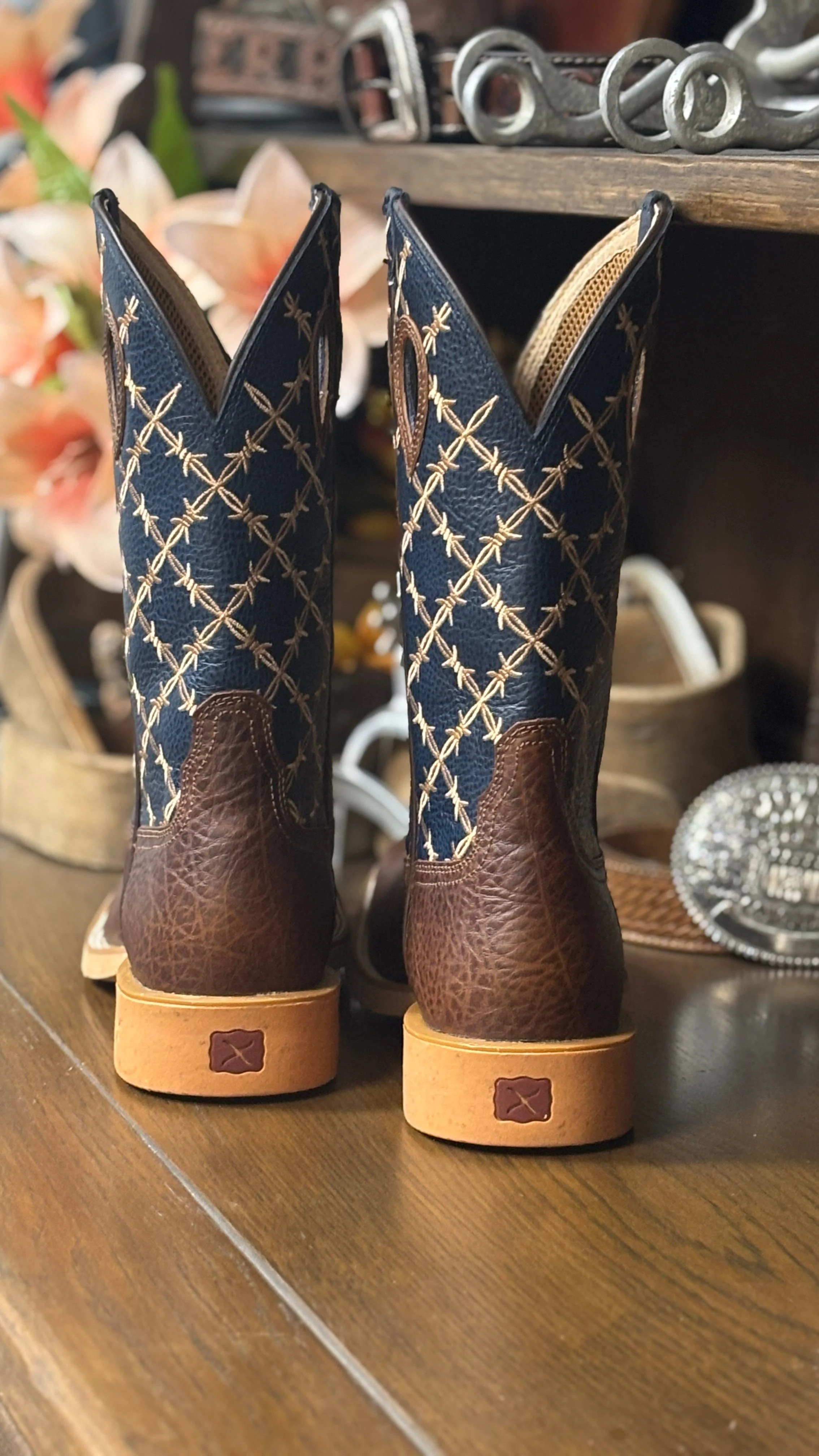 Tech X Boot by Twisted X ~ Navy - Image 3