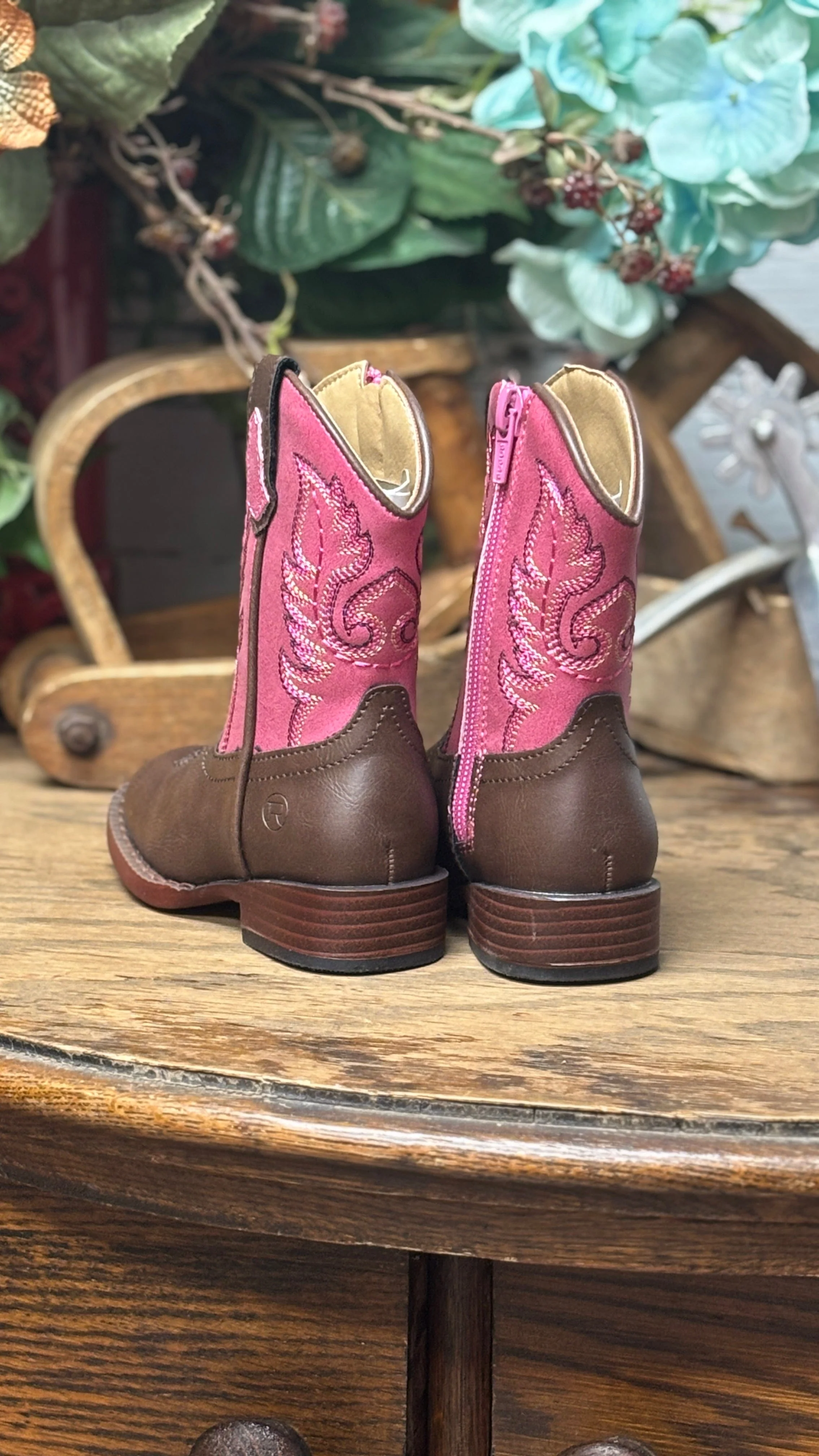 Texsis Boots by Roper ~Pink - Image 4