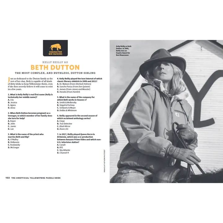 The Unofficial Yellowstone Puzzle Book - Image 4
