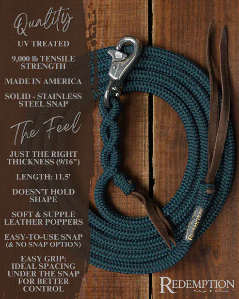 Timeless Collection Lead Ropes~ Brown Snap