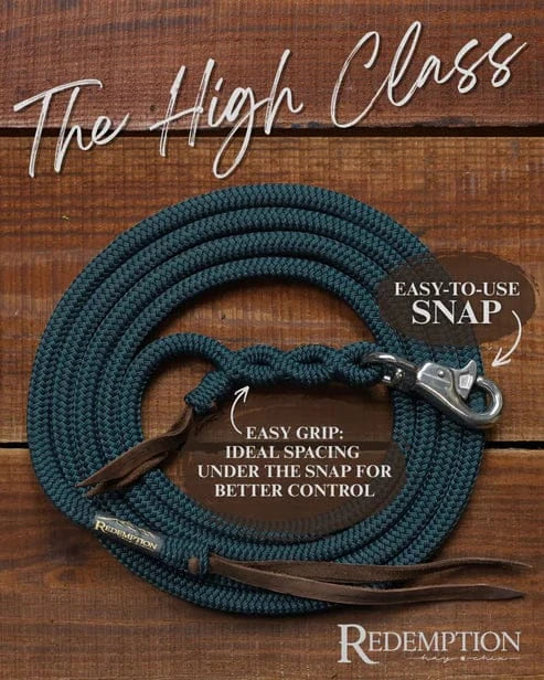 Timeless Collection Lead Ropes~ Brown Snap - Image 2
