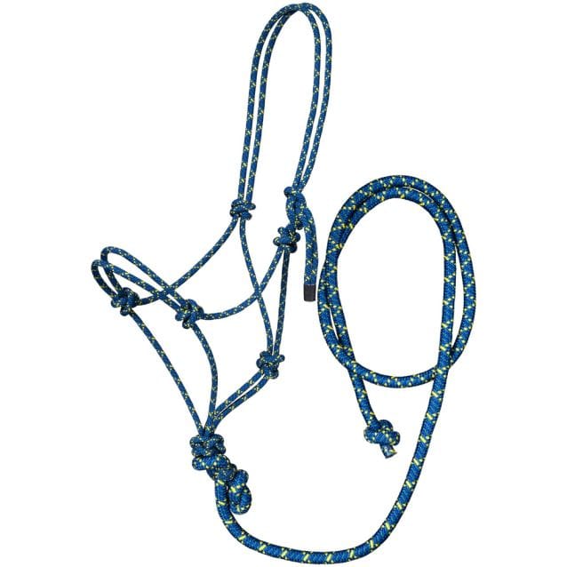 Tri Color Rope Halter With Lead - Image 5