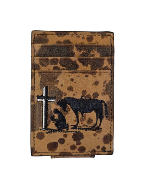 Twisted X Money Clip ~ Praying Cowboy