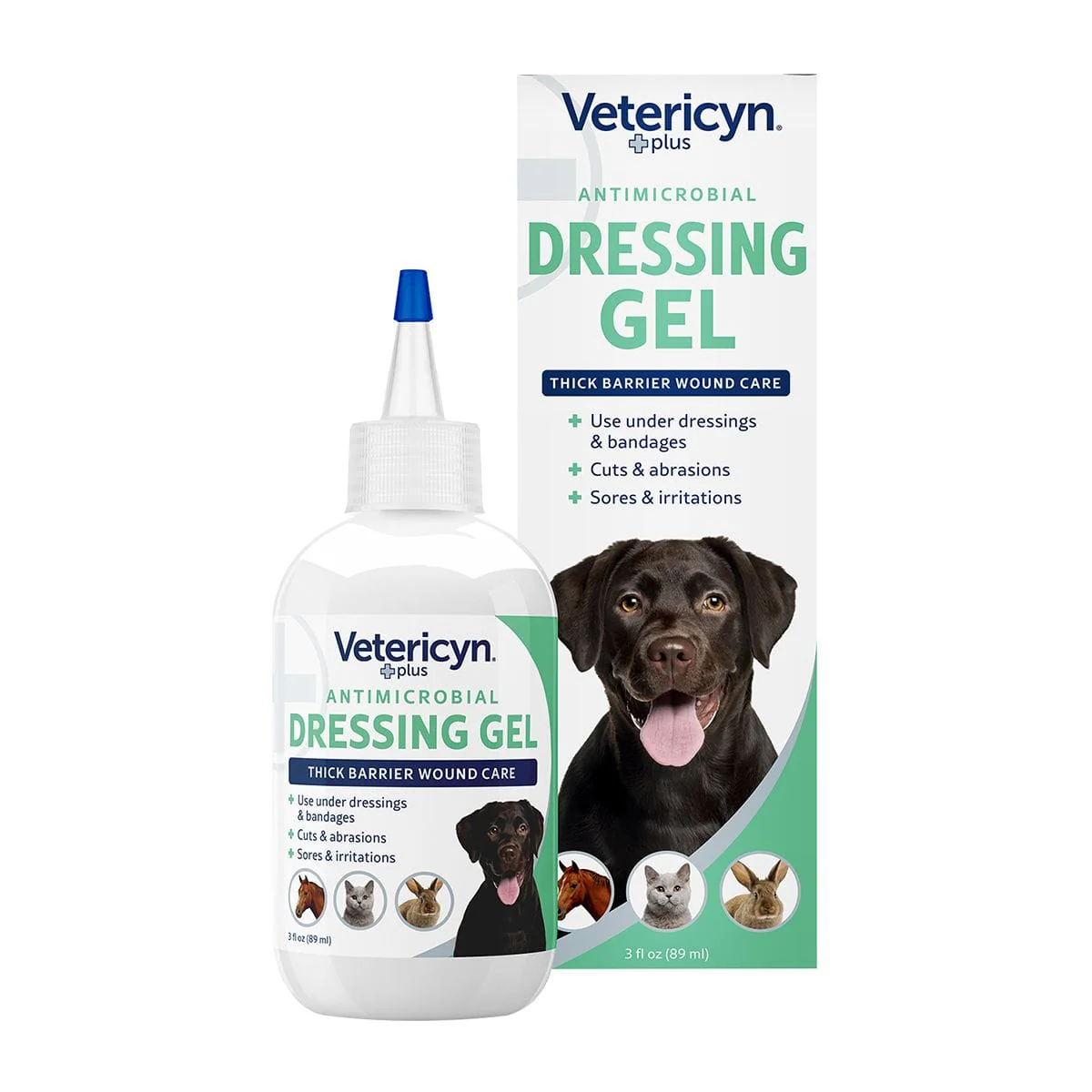Vetericyn Plus Antimicrobial Dressing Gel - Image 2