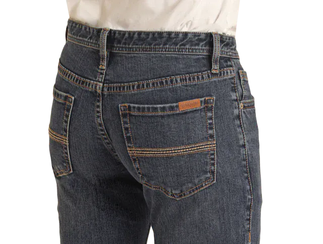 Vintage 46' Slim Straight Jeans - Image 3
