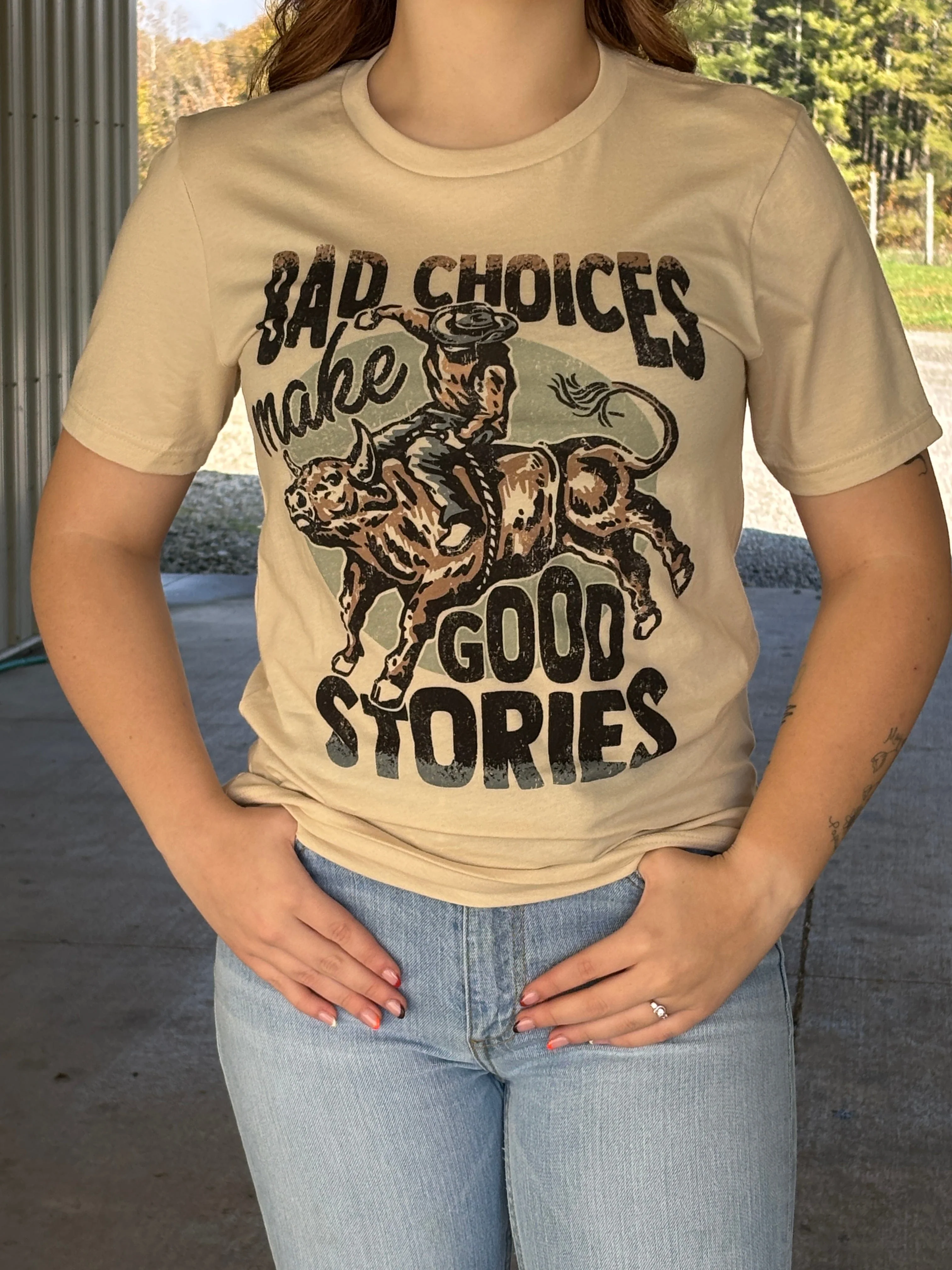 Western Bad Choice Tee