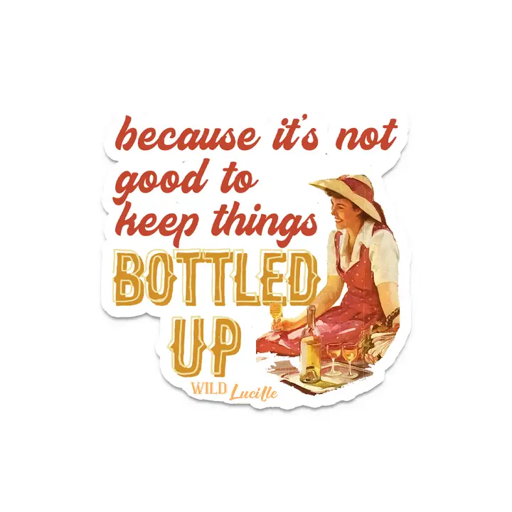 Western Drinkin' Sticker Decal - Image 3