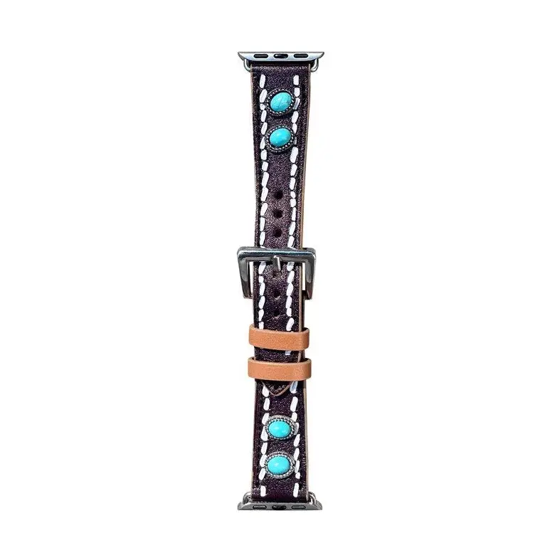 Western Leather Watch Band