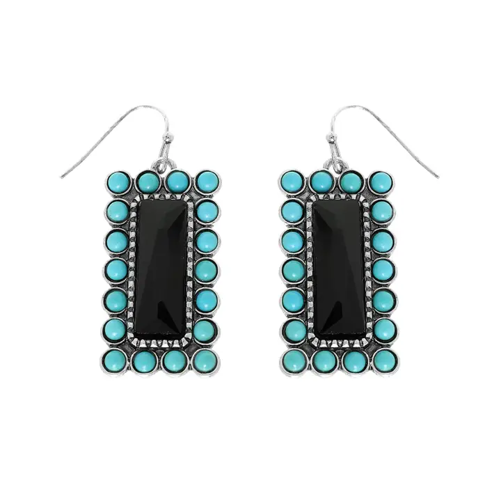 Western Vertical Bar Earrings - Image 4