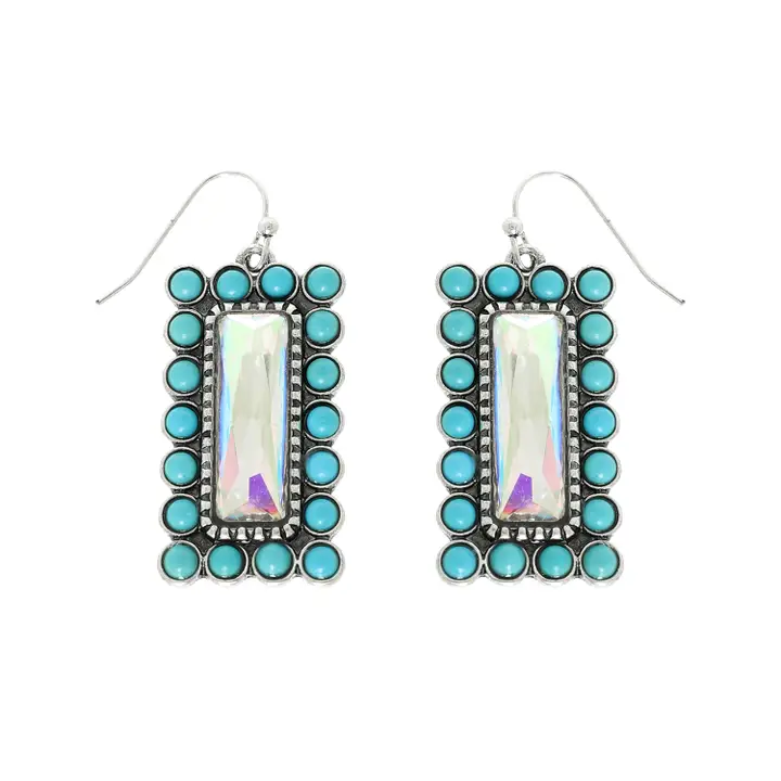 Western Vertical Bar Earrings - Image 5