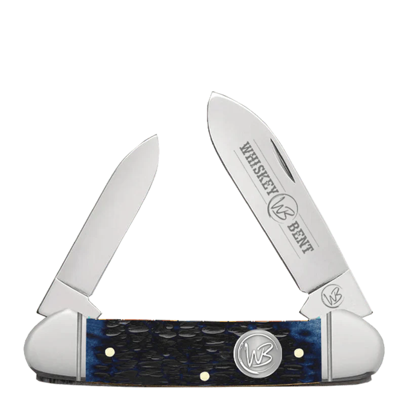Whiskey Bent Knife ~ Canoe ~Blueberry