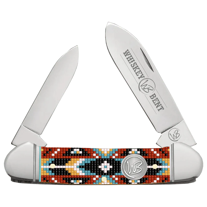 Whiskey Bent Knife ~ Canoe ~ Desert Bead