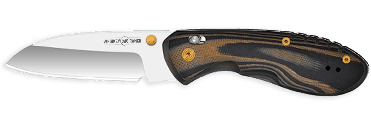 Whiskey Bent Knife ~ Catch Pin Lock ~ Chaps