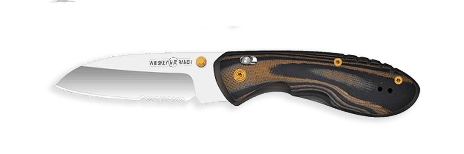 Whiskey Bent Knife ~ Catch Pin Lock ~ Chaps