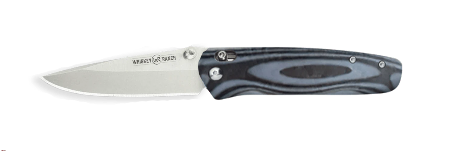 Whiskey Bent Knife ~ Catch Pin Lock ~ Squall