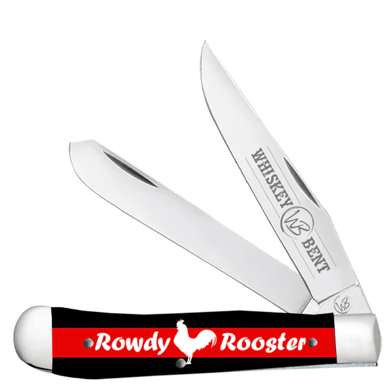 Whiskey Bent Knife ~  Trapper ~ Rowdy Rooster