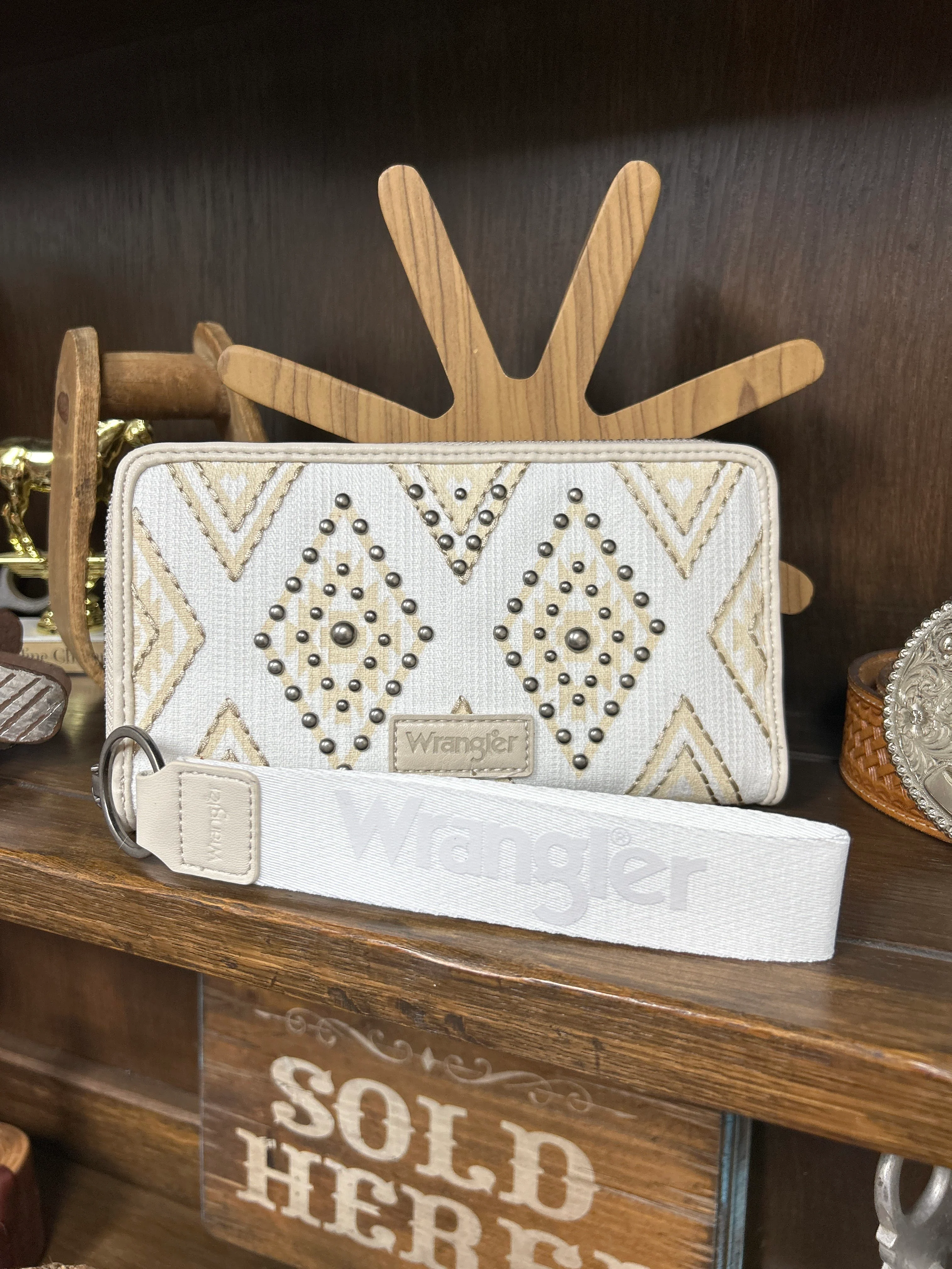 Wrangler Aztec Studded Wallet/Wristlet - Image 5