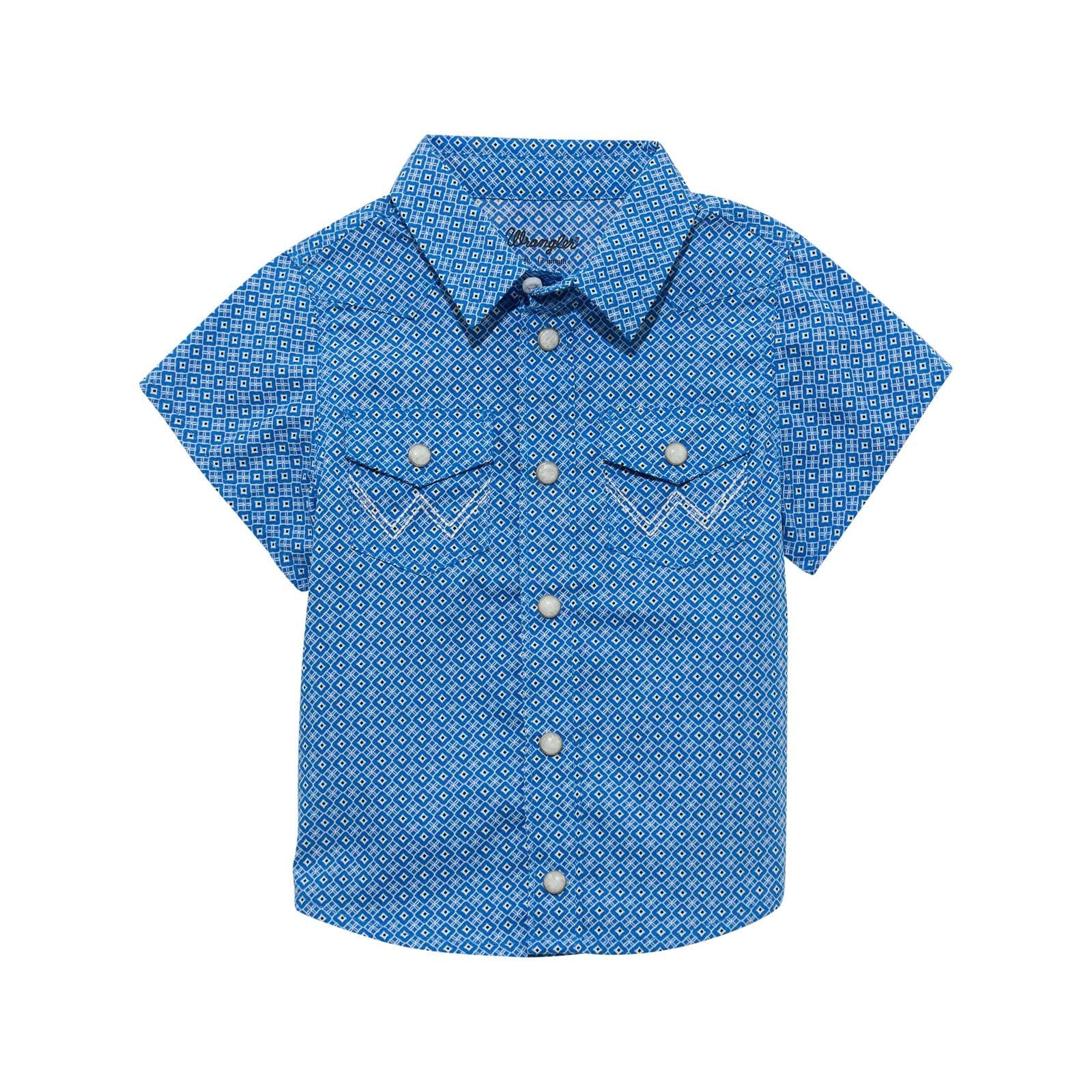 Wrangler Baby Boy Shirt ~ Blue