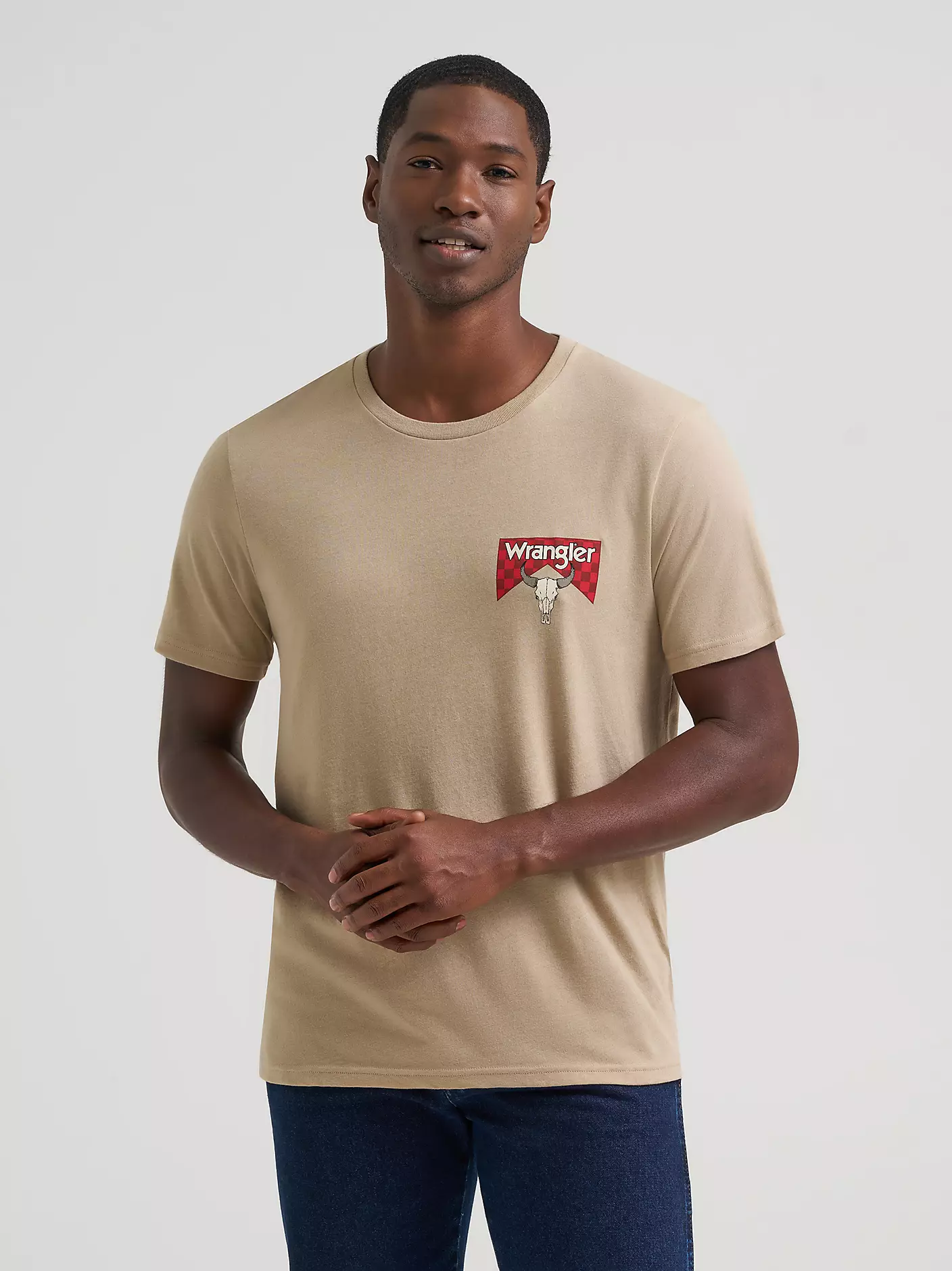 Wrangler Bull Checkerboard Tee - Image 2