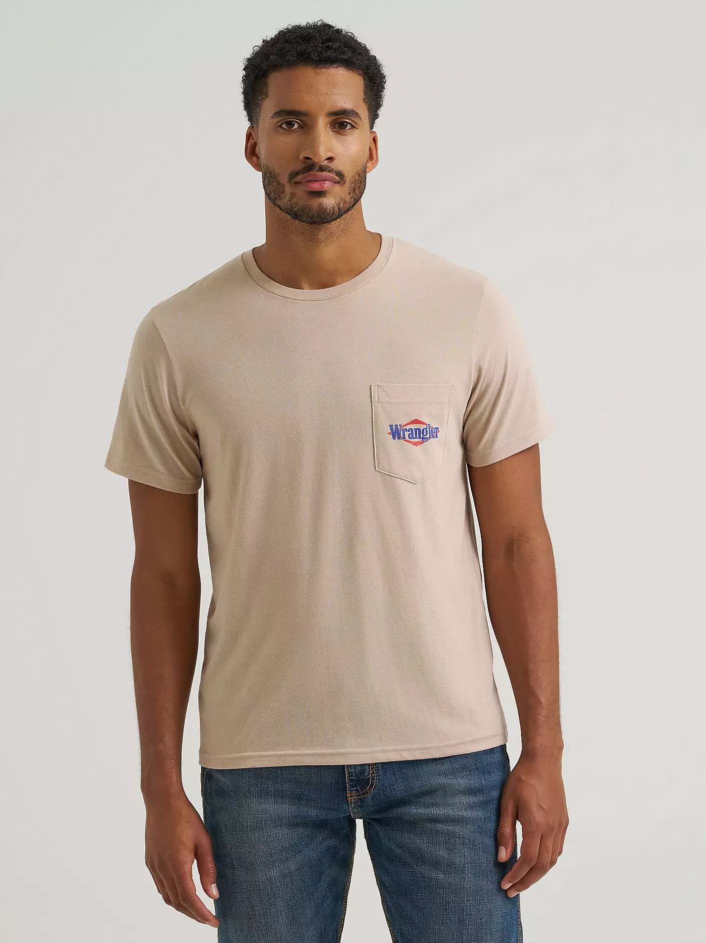 Wrangler Framed Logo Pocket Tee - Image 2