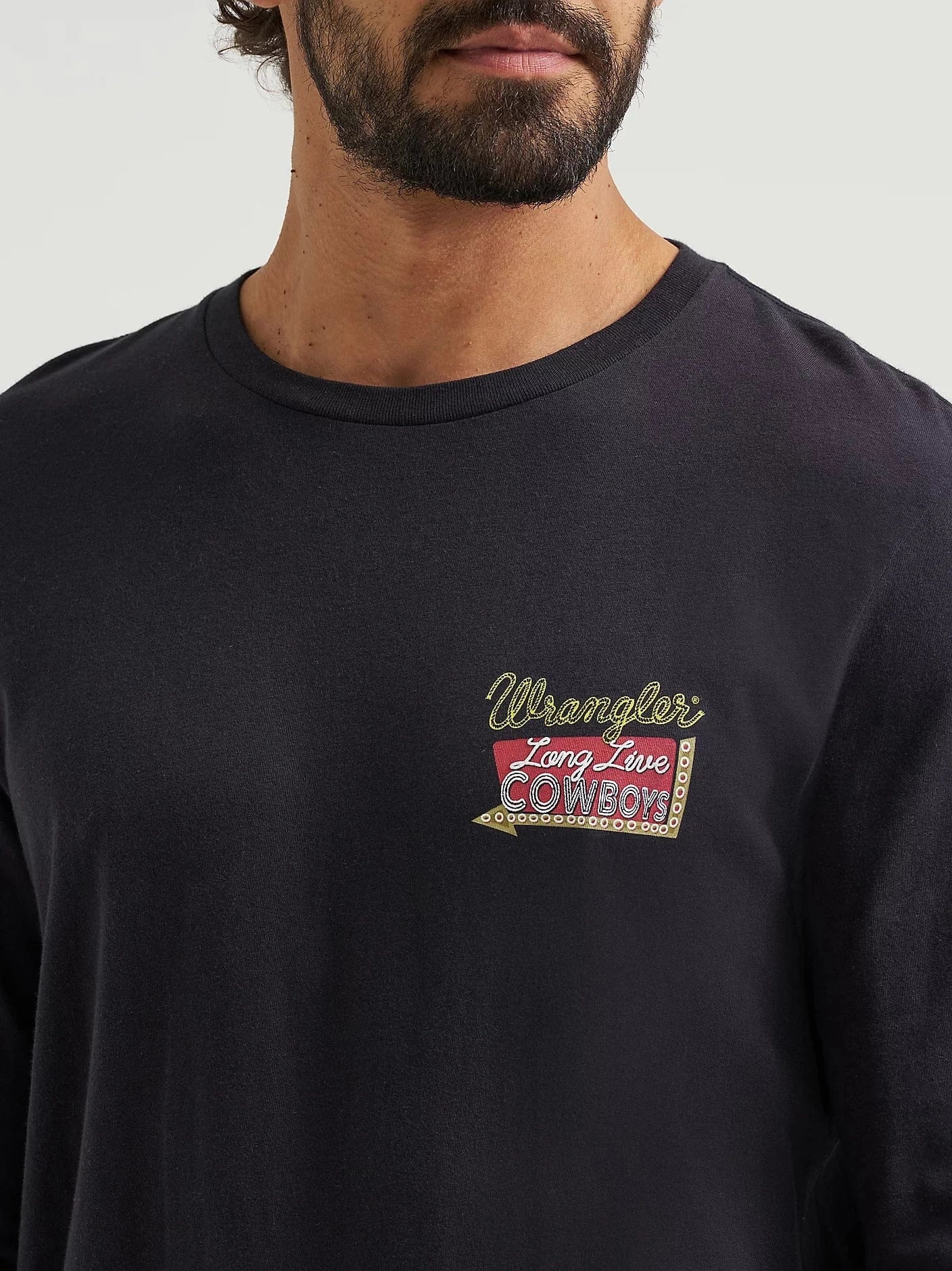 Wrangler Long Live Cowboys Tee - Image 4