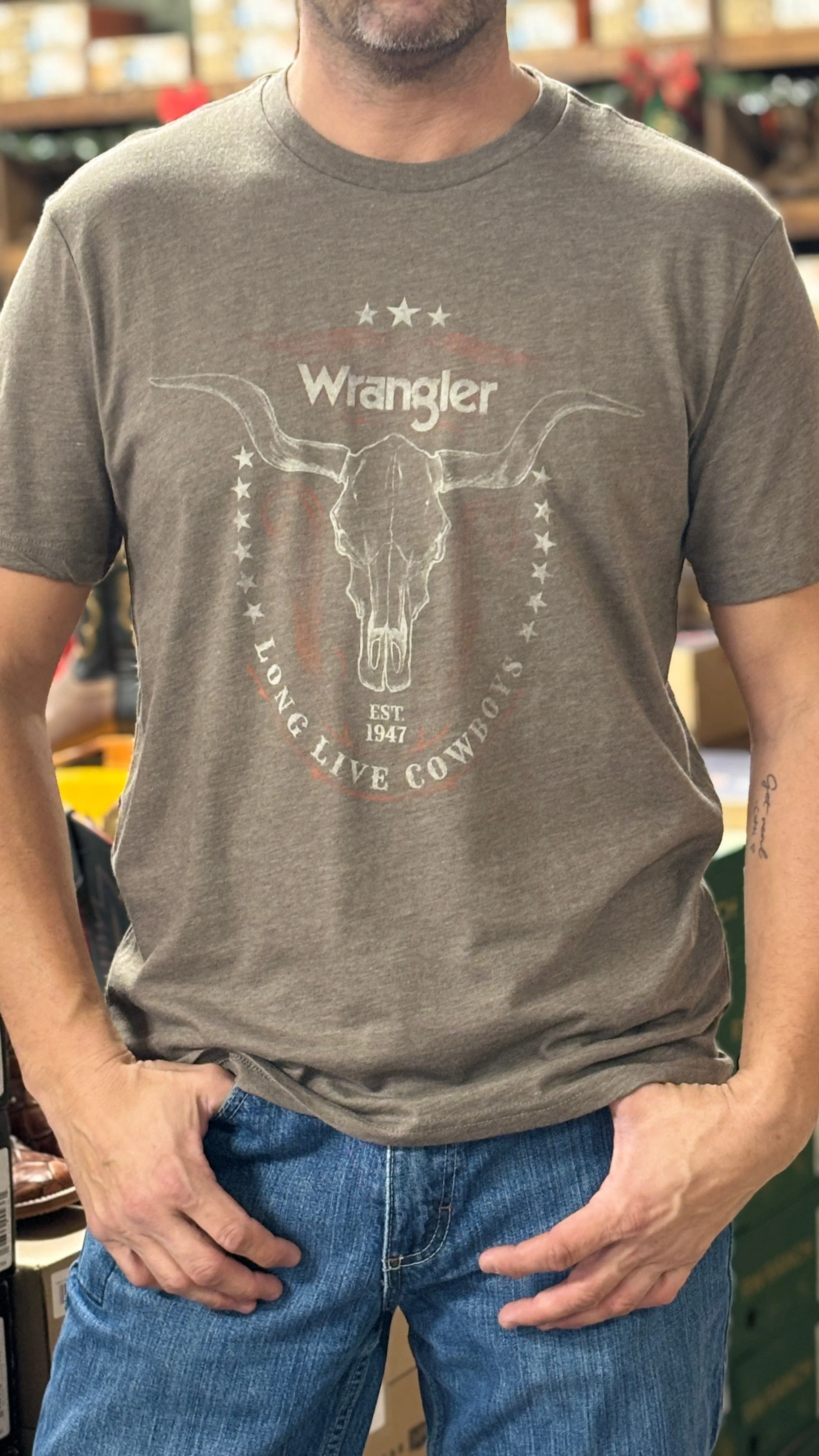 Wrangler Longhorn Graphic Tee