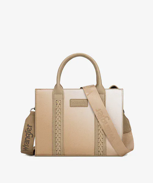 Wrangler Ombre Western Tote/Crossbody ~ Khaki - Image 3