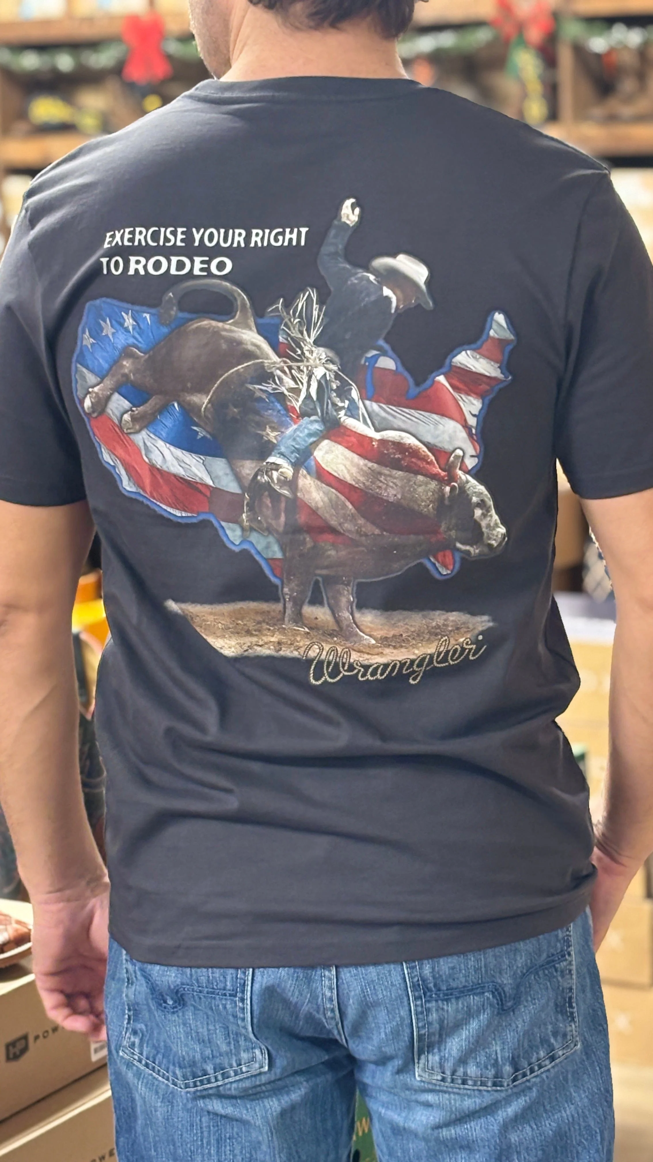 Wrangler Reissue Right To Rodeo Tee