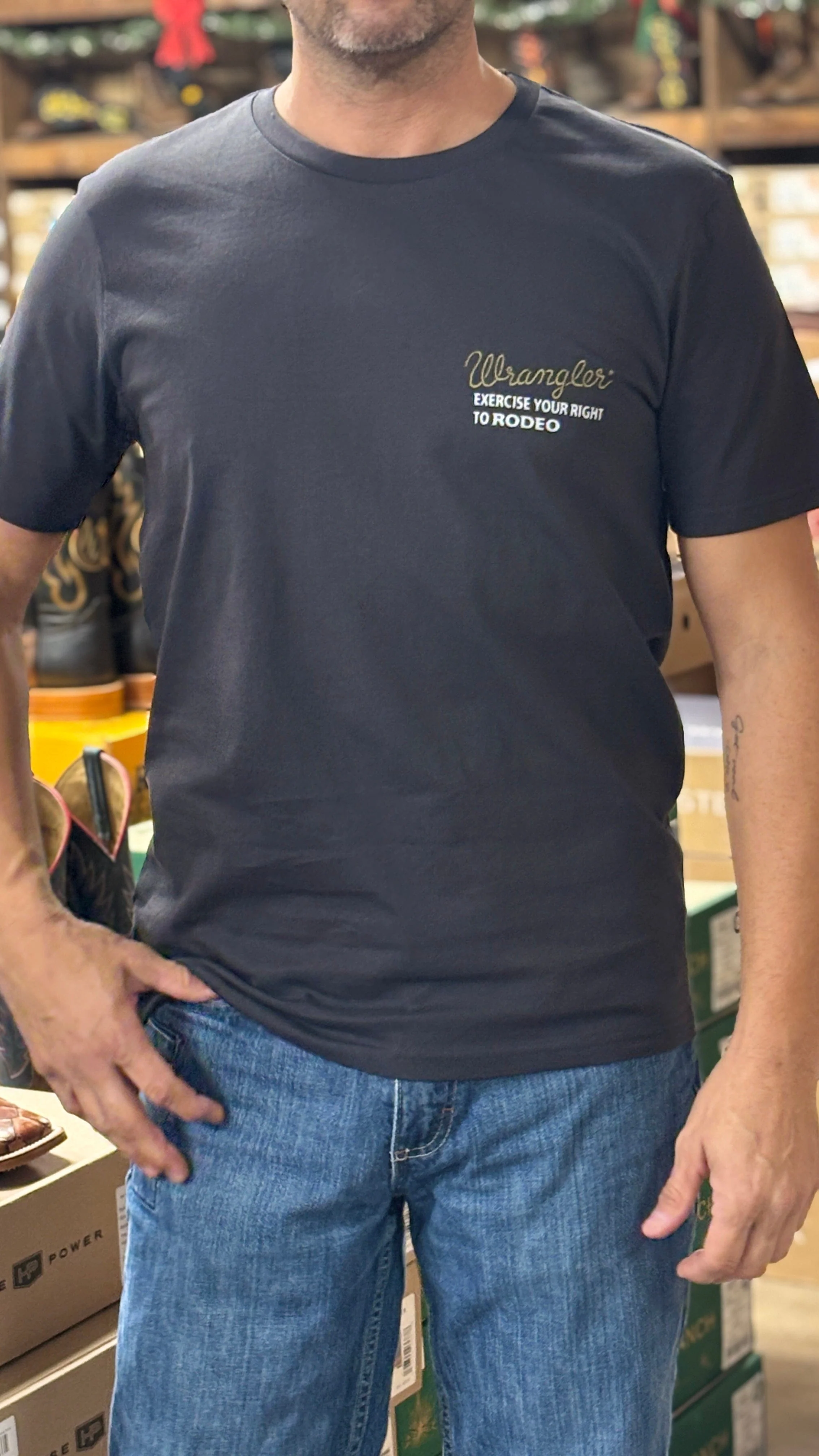 Wrangler Reissue Right To Rodeo Tee - Image 2