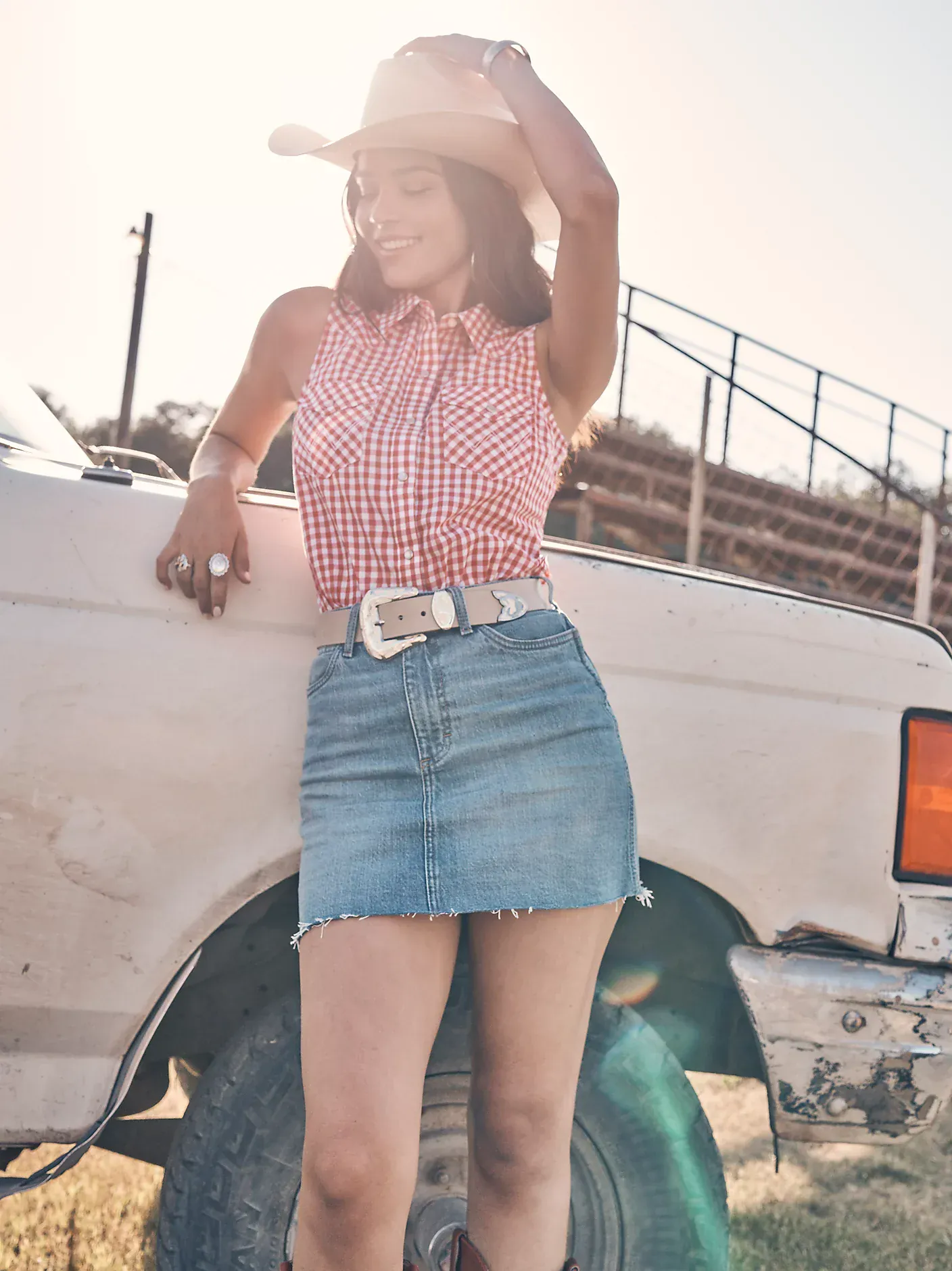 Wrangler Retro® Bailey Denim Skirt