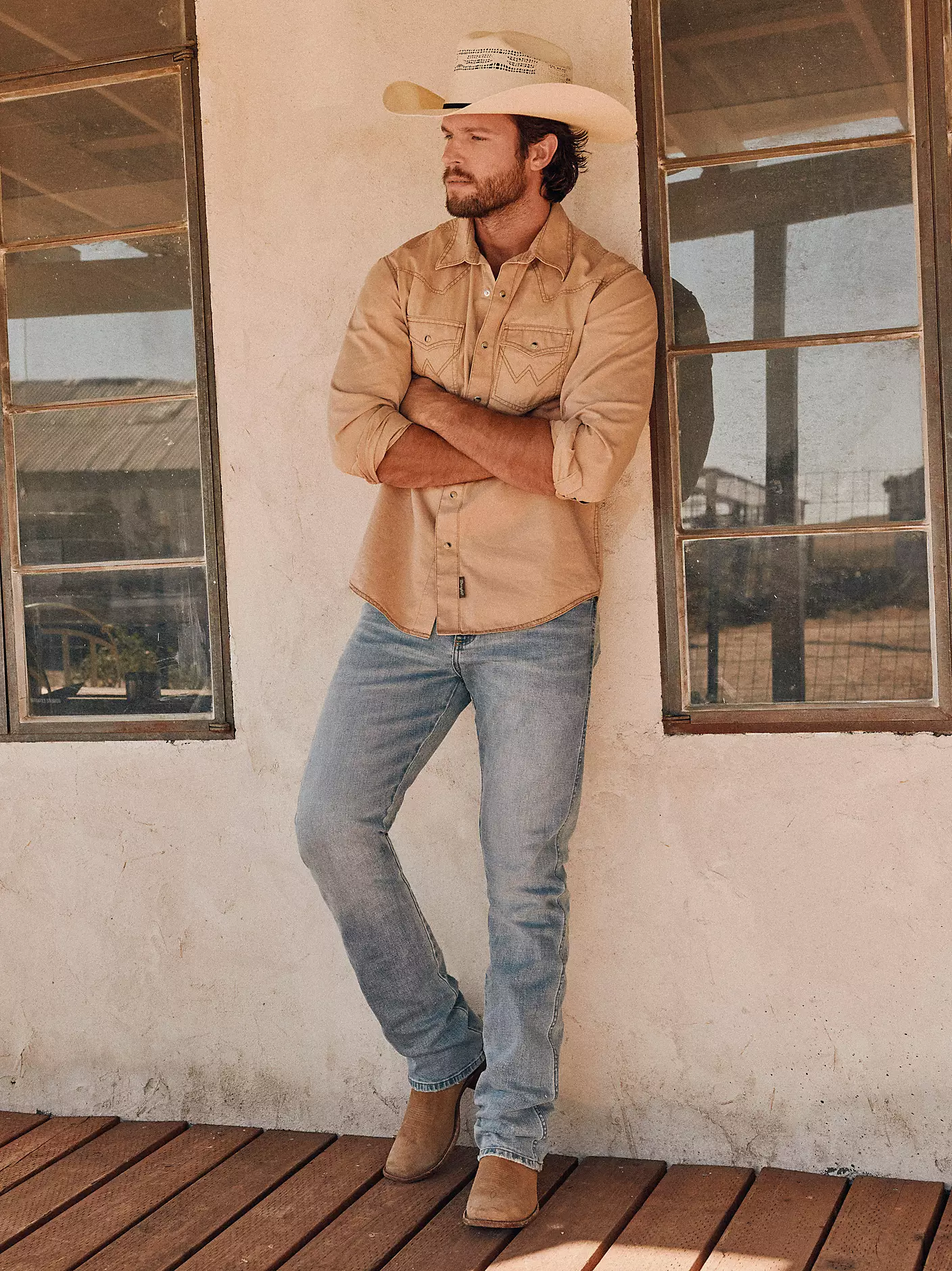 Wrangler Retro® Slim Fit Bootcut Jean
