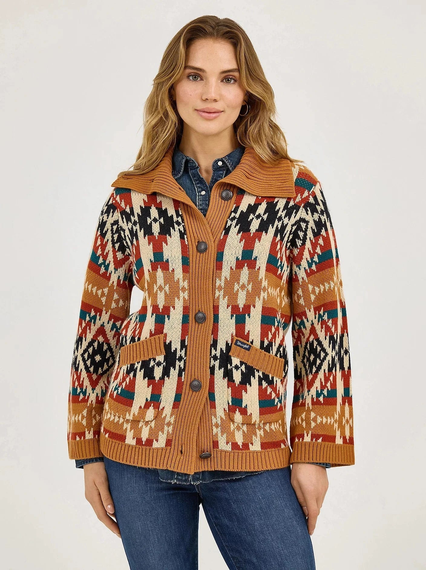 Wrangler Retro® Western Cardigan - Image 2