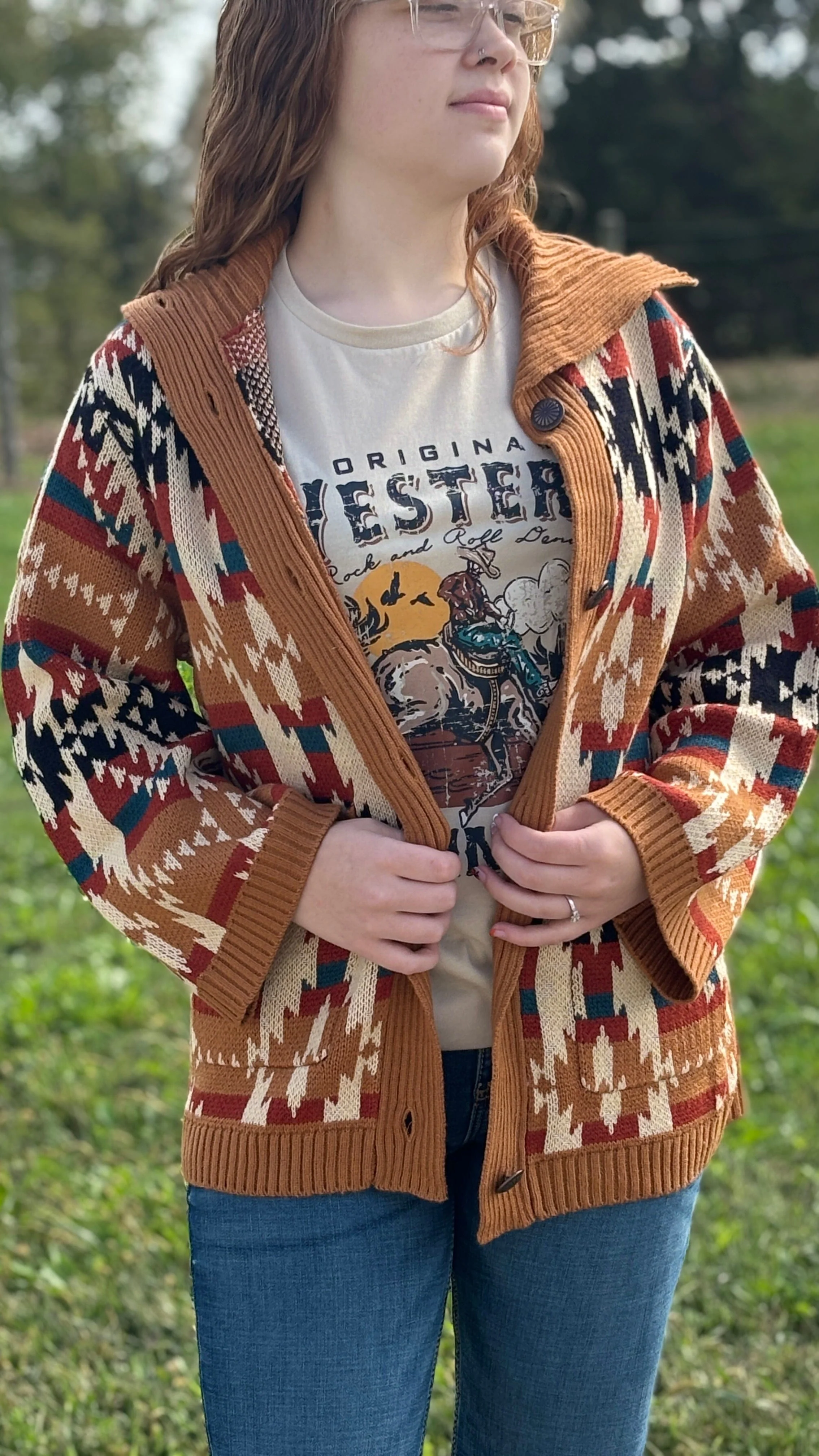 Wrangler Retro® Western Cardigan - Image 4