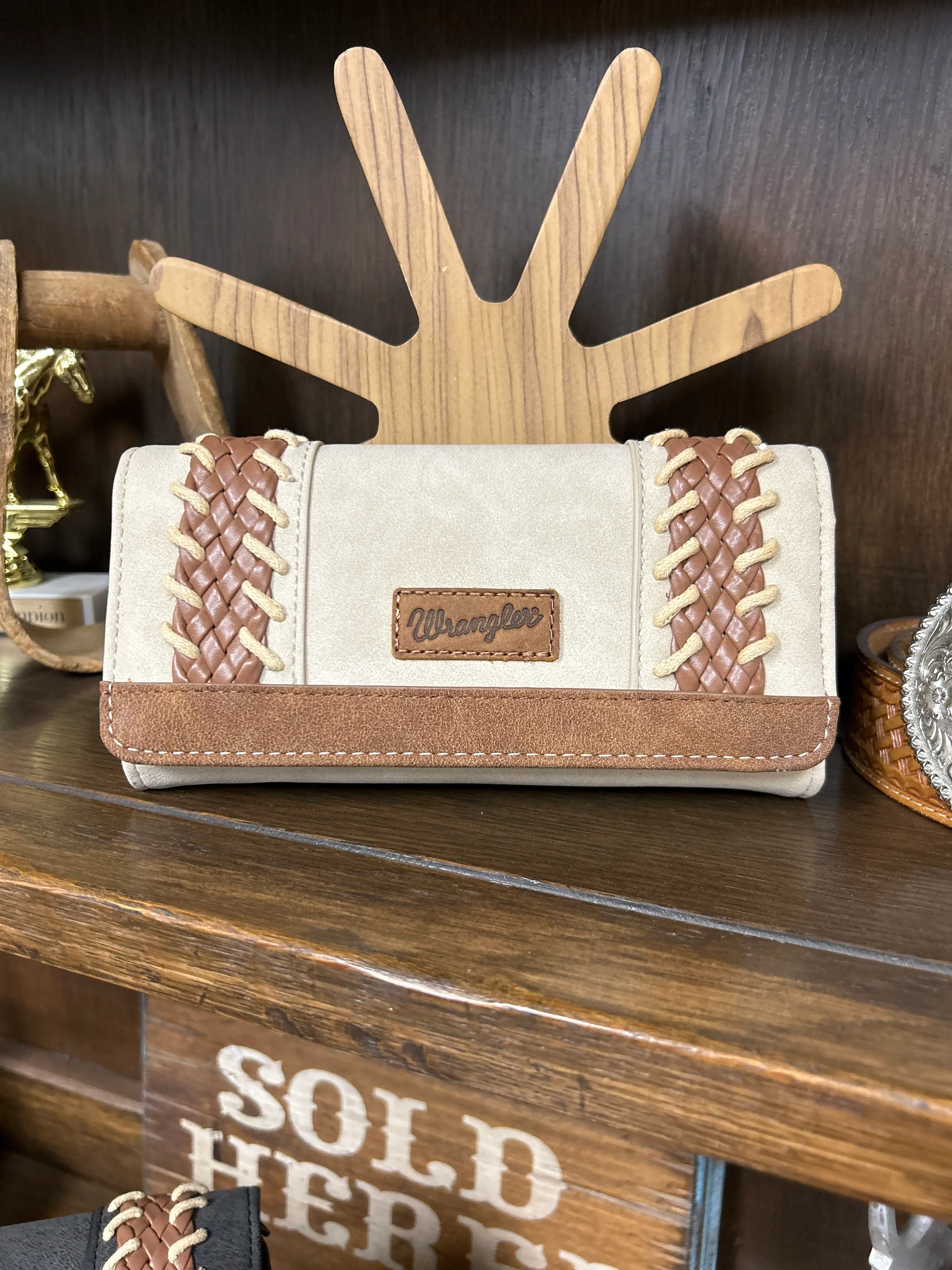 Wrangler Whipstitch Wallet/Wristlet/Crossbody - Image 2