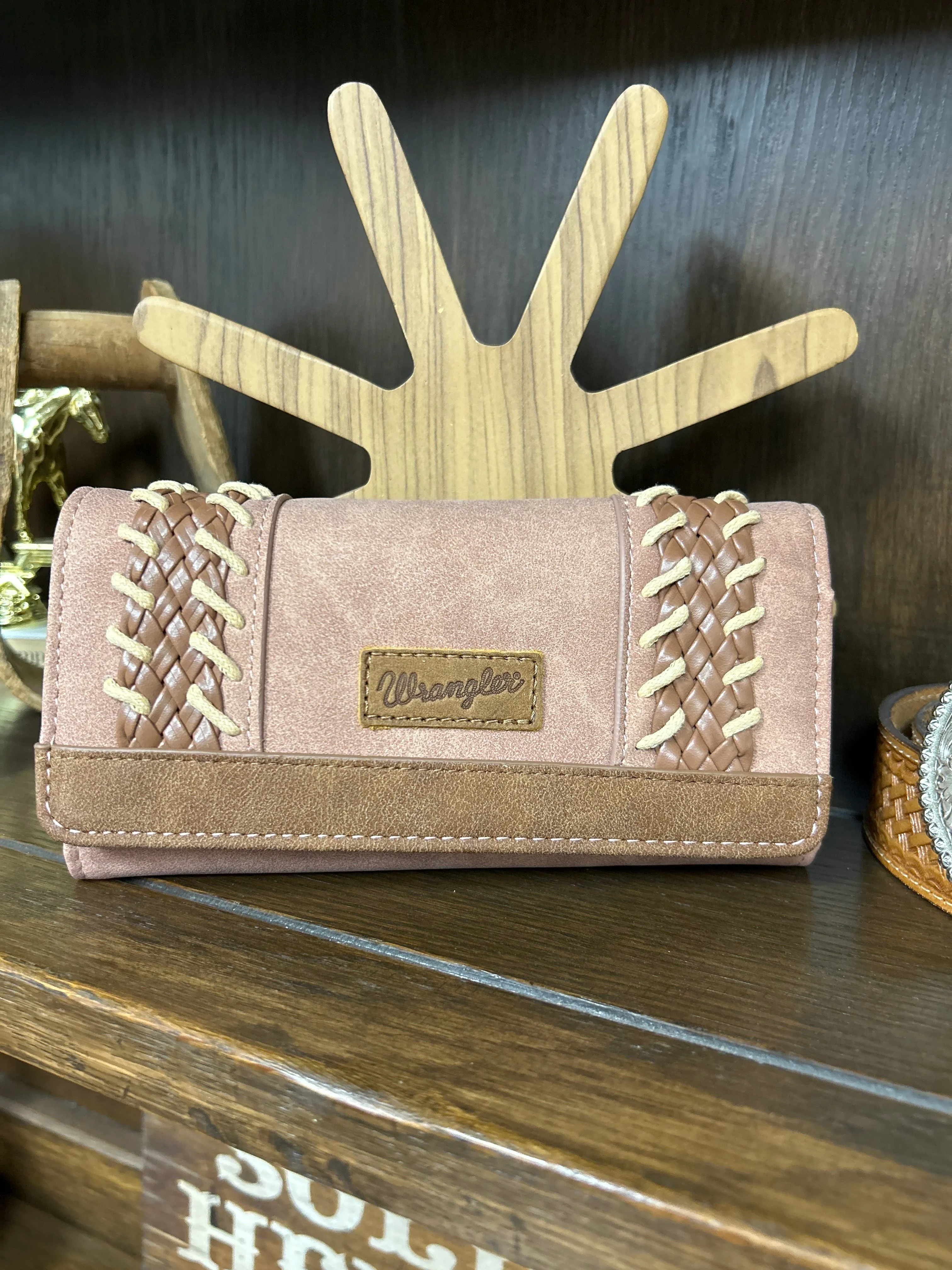 Wrangler Whipstitch Wallet/Wristlet/Crossbody - Image 4