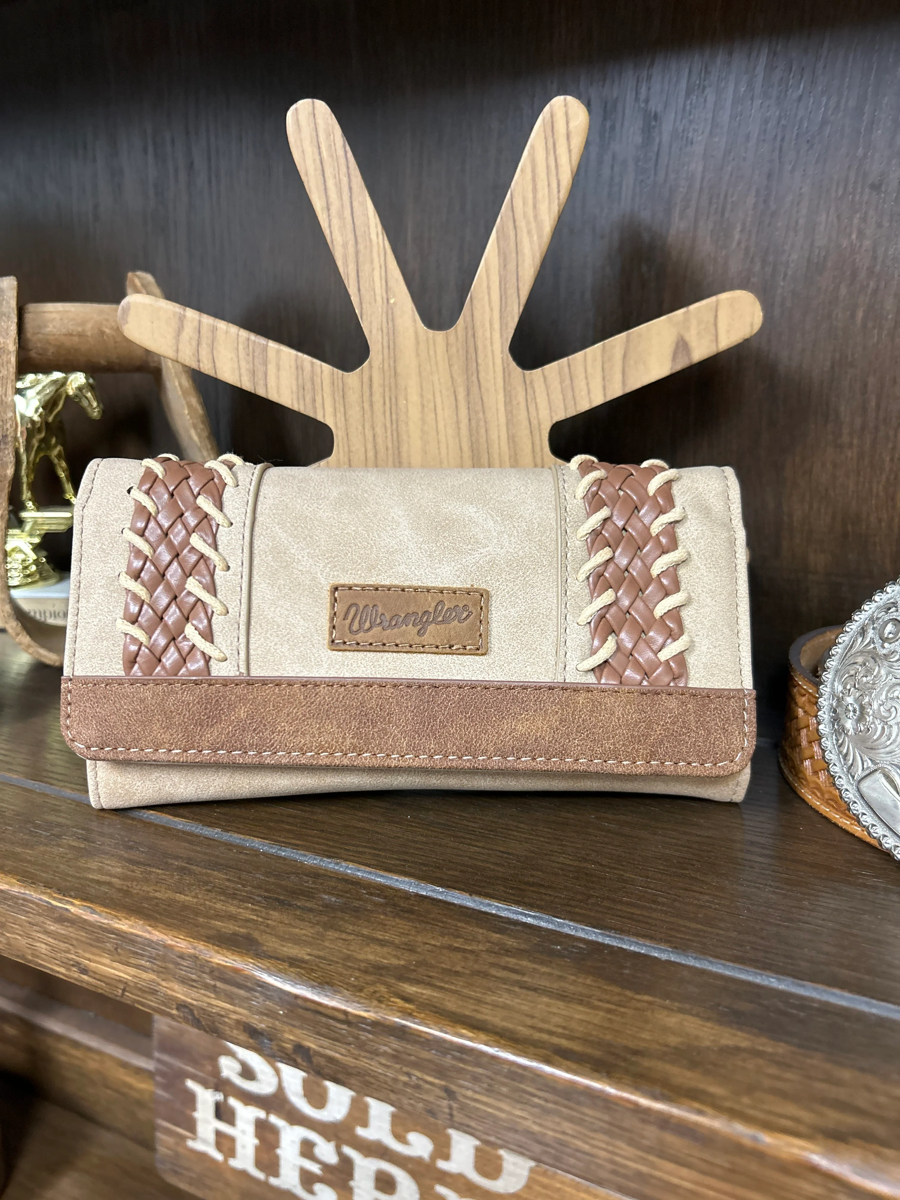 Wrangler Whipstitch Wallet/Wristlet/Crossbody - Image 5
