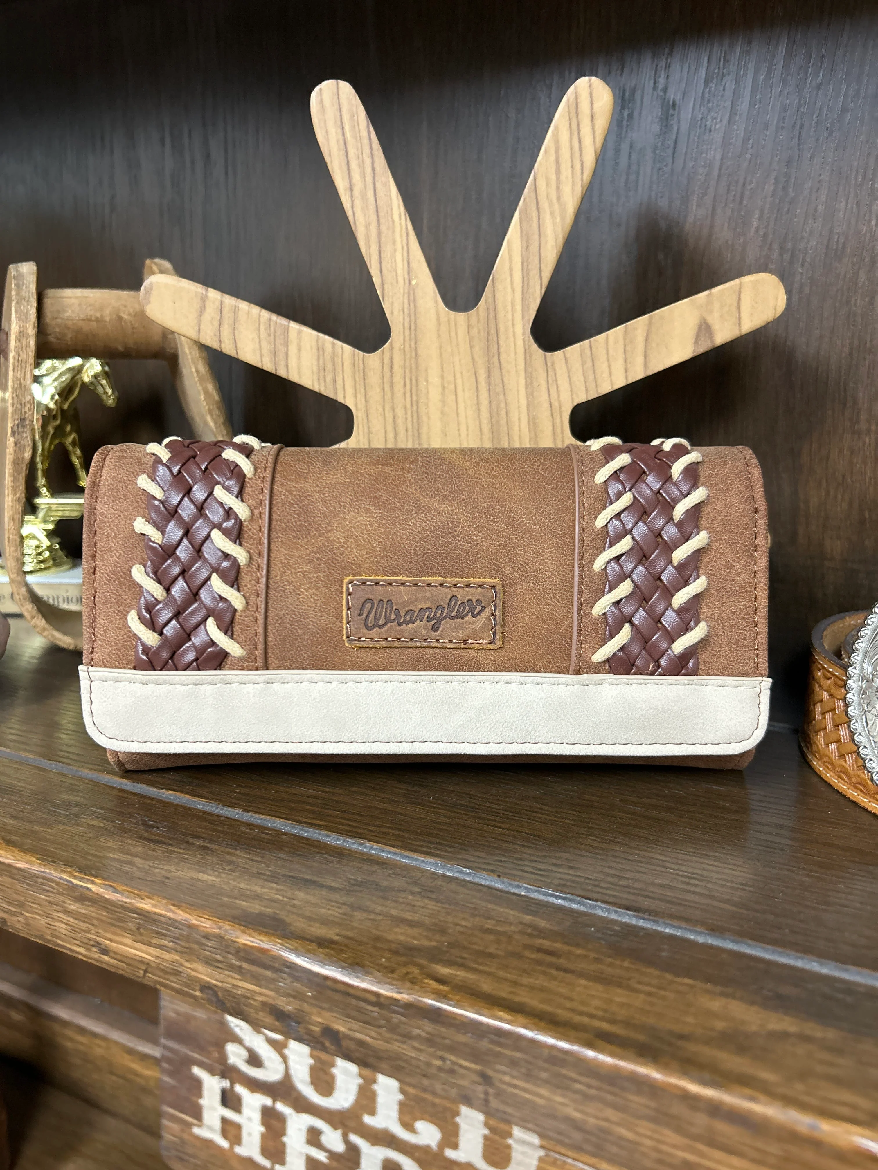 Wrangler Whipstitch Wallet/Wristlet/Crossbody - Image 6