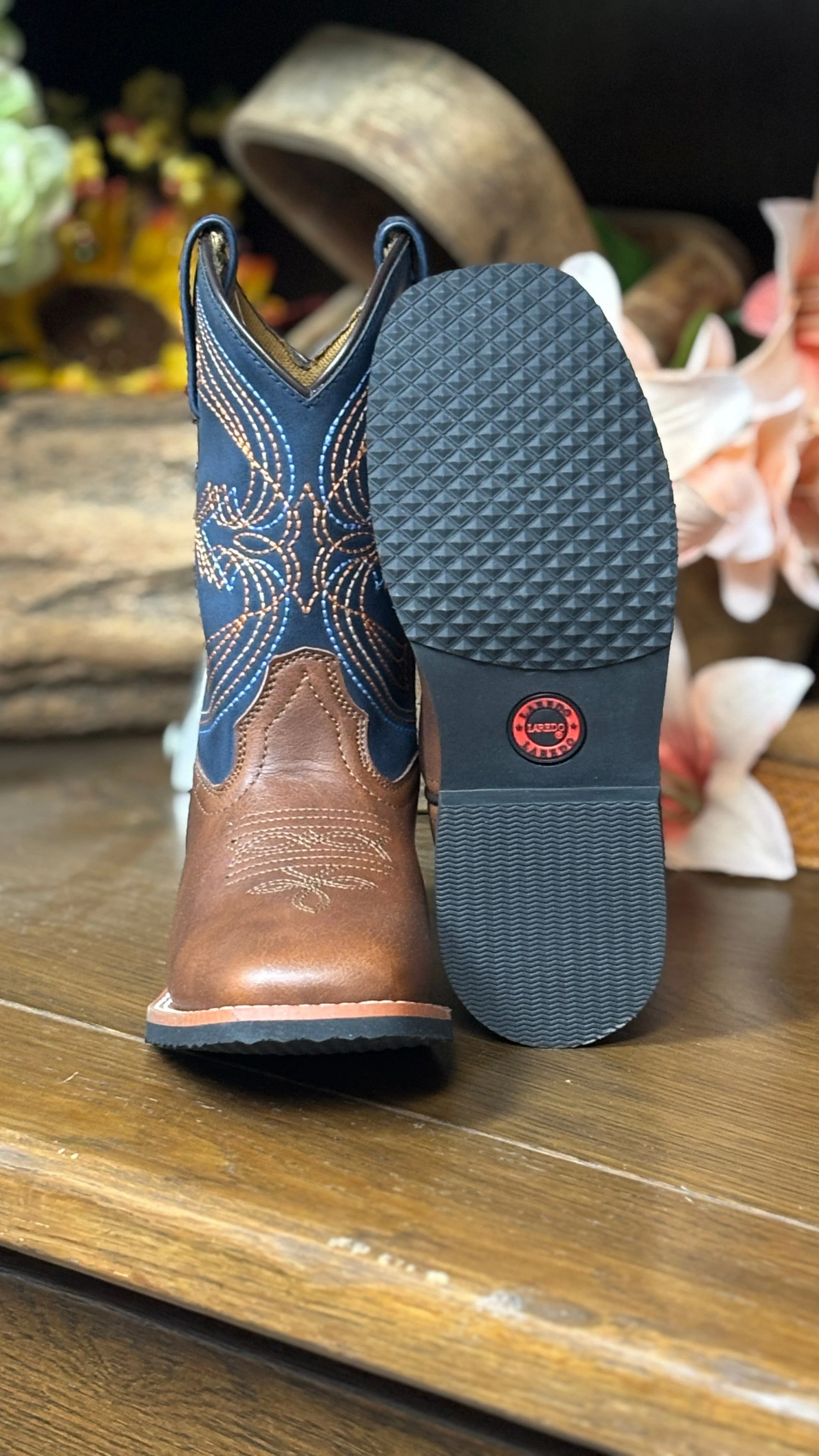 Wyler Boots by Laredo ~ Blue - Image 3