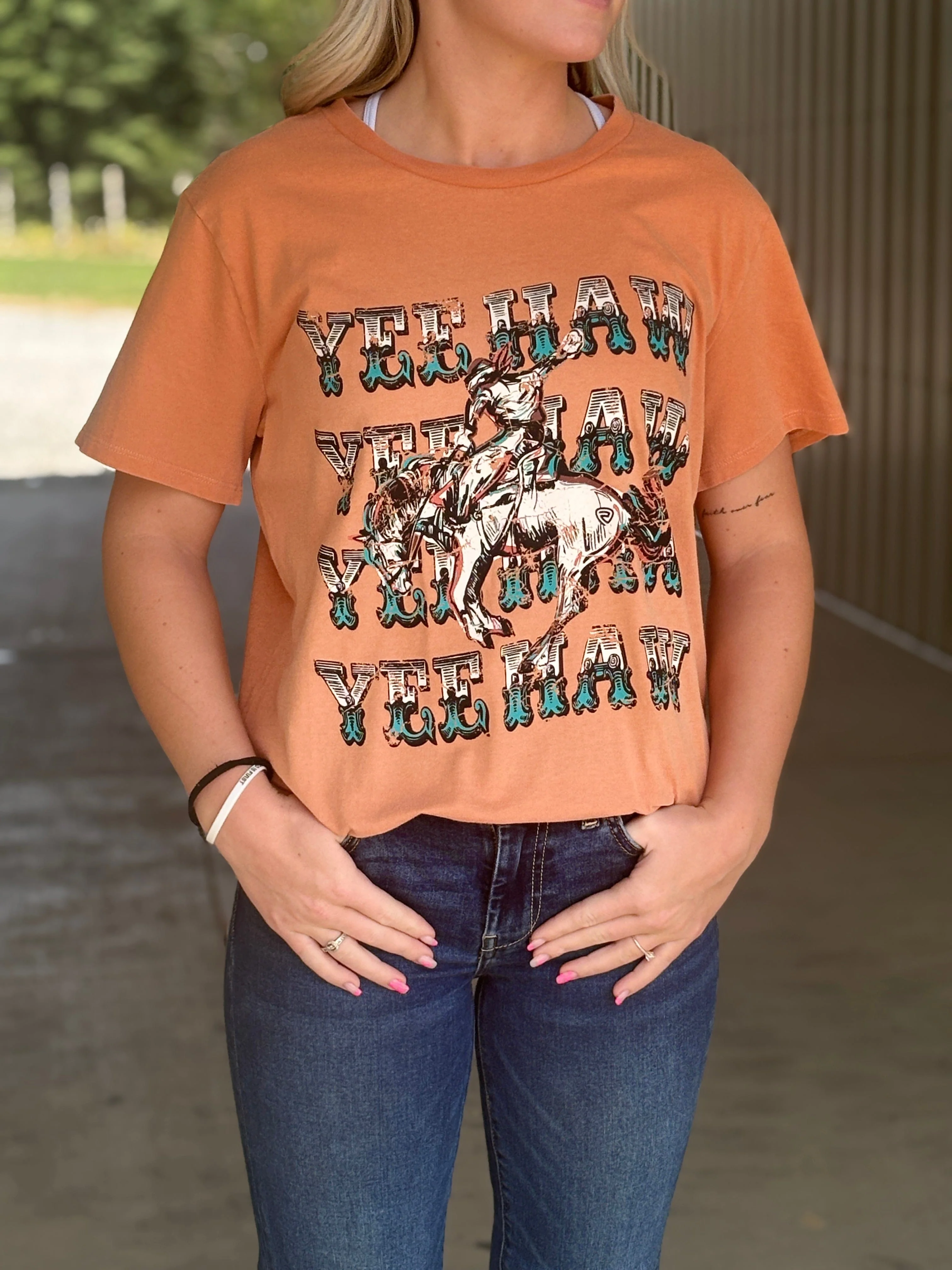 Yeehaw Tee by Rock & Roll