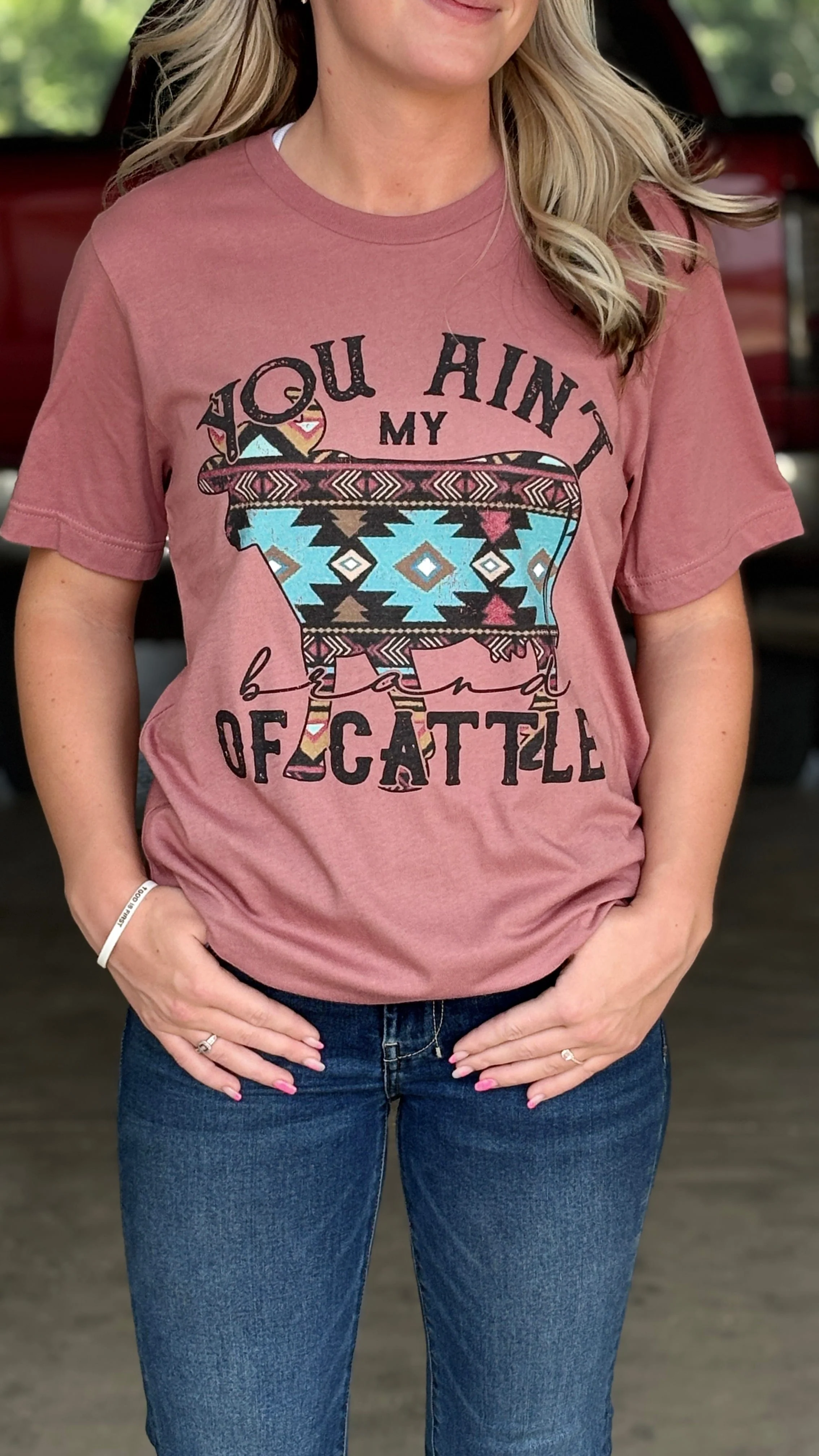 You Ain't My Brand of Cattle Tee