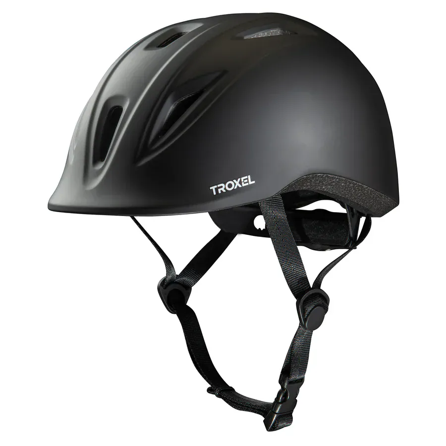 Youngster Troxel Helmet ~ Black Duratec