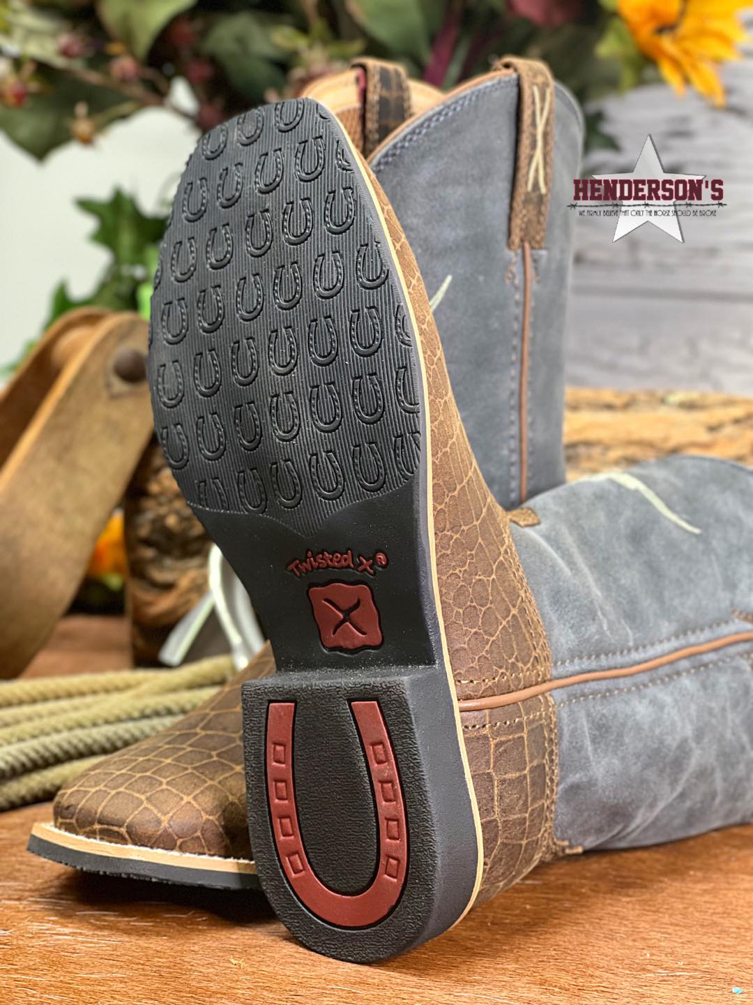 Youth Top Hand Chocolate Boots by Twisted X - Image 2