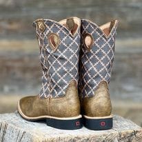 Youth Top Hand Boots by Twisted X ~ Slate - Image 2